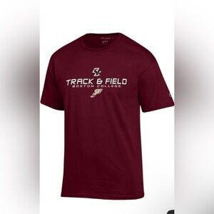 Champion Boston College Eagles Track and Field Short Sleeve T-Shirt Small
